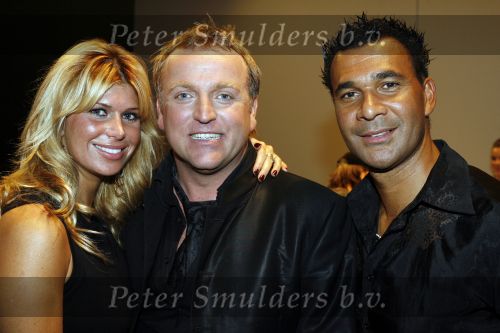 Amsterdam 30 oktober 2006.
Presentatie kledinglijn Gordon in het confectie centrum.  Ruud Gullit en Estelle Gullit