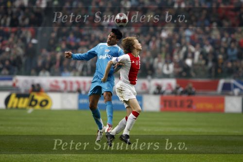 Amsterdam 12 november 2006
AJAX-PSV 0-1 in de arena. Tom de Mul en Salcido
Peter Smulders bv
