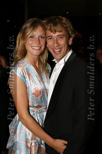 Amsterdam 20 oktober 2006
Uitreiking televizierring in het ij theater.
Sophie Hilbrand met haar vriend acteur ...