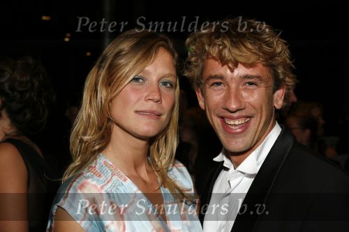 Amsterdam 20 oktober 2006
Uitreiking televizierring in het ij theater.
Sophie Hilbrand met haar vriend acteur ...