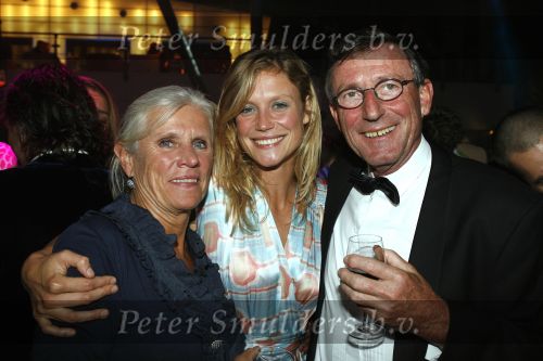 Amsterdam 20 oktober 2006
Uitreiking televizierring in het ij theater.
Sophie Hilbrand met ouders