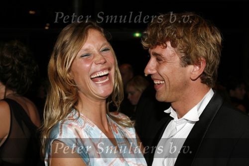 Amsterdam 20 oktober 2006
Uitreiking televizierring in het ij theater.
Sophie Hilbrand met haar vriend acteur ...