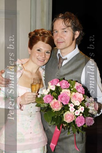 Apeldoorn 2 november 2006
Premiere My fair lady met Celine Purcell en Thom Hoffman.
Thom en Celine