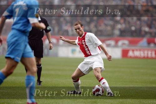 Amsterdam 12 november 2006
AJAX-PSV 0-1 in de arena. Wesley Sneijder
Peter Smulders bv