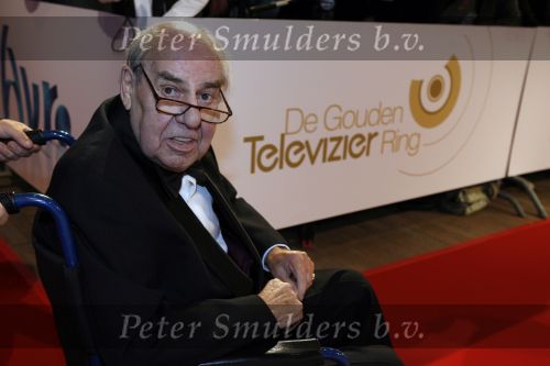 Amsterdam 20 oktober 2006
Uitreiking televizierring in het ij theater.
Willem Duys in rolstoel.