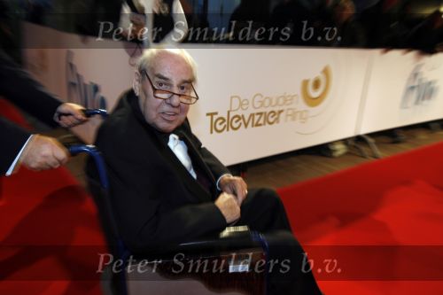 Amsterdam 20 oktober 2006
Uitreiking televizierring in het ij theater.
Willem Duys in rolstoel.