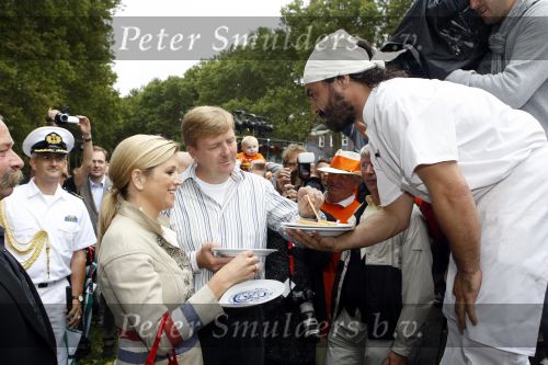 New York 12 september 2009
Prins Willem Alexander en prinses Maxima in New York voor NYC 400.
Vandaag bezochten ze Governors Island en de parade. kok op de parade
Peter Smulders bv