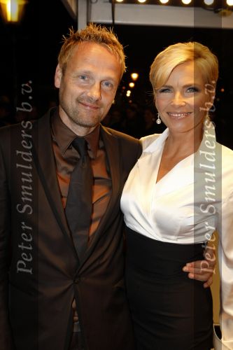 Amsterdam 23 oktober 2009
Televizierring 2009 in Carre in Amsterdam. Anita Witzier met vriend
Peter Smulders bv
