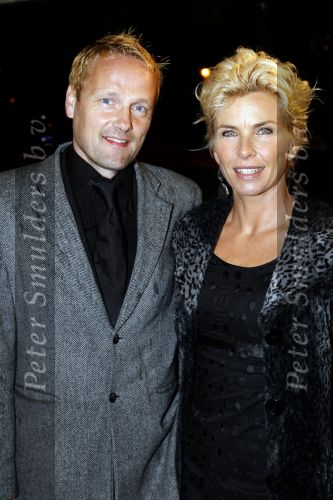 Amsterdam 24 oktober 2009
Premiere Musical over Nelson mandela in carre. Anita Witzier met vriend
Peter Smulders bv