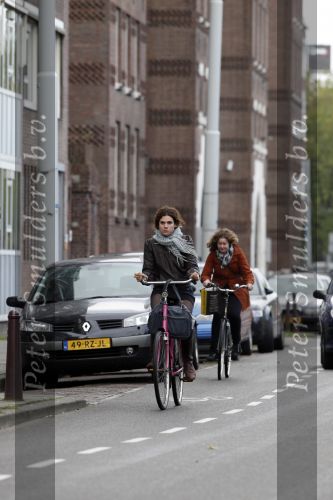 Amsterdam 16 oktober 2009
Anna Drijver op de fiets.
Peter Smulders bv
