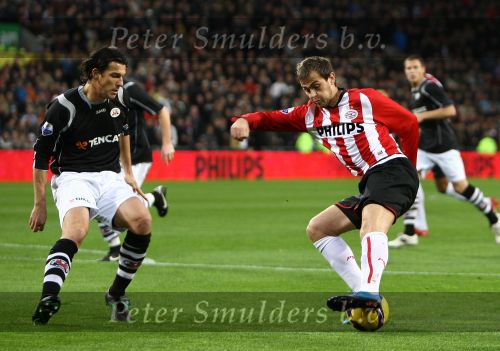 Eindhoven, 22 November 2009
Kompetitiewedstrijd PSV-Heracles, eindstand 4-0 Seizoen 2009/2010
Danko Lazovic
Foto Edwin Smulders