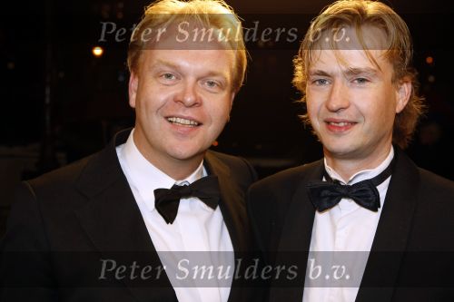 Amsterdam 24 oktober 2009
Premiere Musical over Nelson mandela in carre. Frits Huffnagel met vriend
Peter Smulders bv