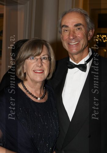 Maastricht, 23 Oktober 2009 Afscheid van het artiestenvak en 60e verjaardag Marjon Lambriks
Burgemeester van Maastricht Gerd Leers samen met zijn vrouw 
Foto Peter Smulders BV
