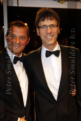 Amsterdam 23 oktober 2009
Televizierring 2009 in Carre in Amsterdam. Hans Schiffers met vriend
Peter Smulders bv