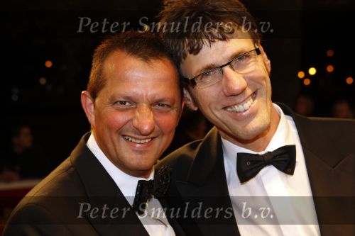 Amsterdam 23 oktober 2009
Televizierring 2009 in Carre in Amsterdam. Hans Schiffers met vriend
Peter Smulders bv