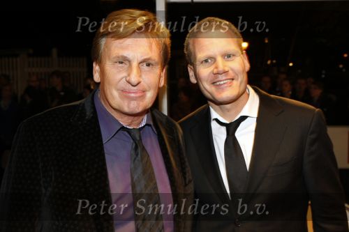Amsterdam 23 oktober 2009
Televizierring 2009 in Carre in Amsterdam. henny Huisman met schoonzoon Frank Lacroix
Peter Smulders bv