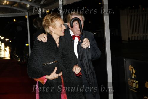 Amsterdam 24 oktober 2009
Premiere Musical over Nelson mandela in carre. Jaap Blokker met zijn vrouw
Peter Smulders bv