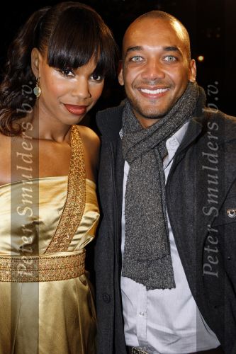 Amsterdam 24 oktober 2009
Premiere Musical over Nelson mandela in carre. Jasmine Sendar met vriend
Peter Smulders bv