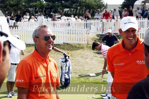 Zandvoort 28 september 2009
PRO Am KLM open met oa Johan Cruijff met Maarten lafeber