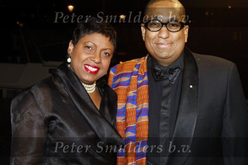 Amsterdam 24 oktober 2009
Premiere Musical over Nelson mandela in carre. John Leerdam met vrouw
Peter Smulders bv