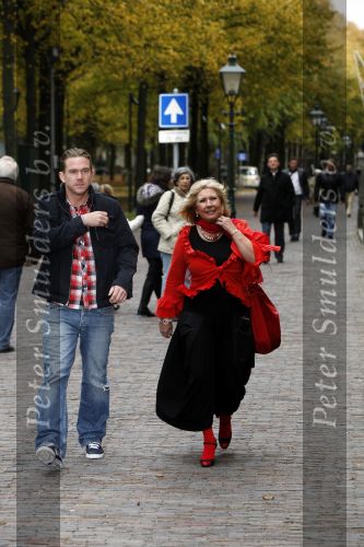 Den Haag 11 oktober 2009
Premiere in theater Diligentia. Willeke Alberti met zoon Johnny de Mol
Peter Smulders bv