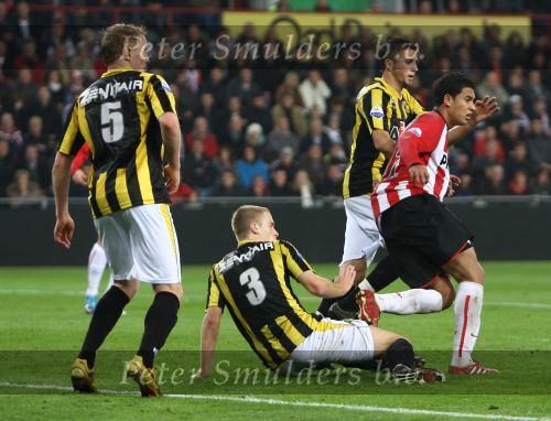 Eindhoven, 31 Oktober 2009
Kompetitiewedstrijd PSV-Vitesse, eindstand 1-0 Seizoen 2009/2010
Jonathan Reis
Foto Junior Smulders