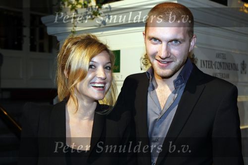 Amsterdam 29 oktober 2009
Beaumonde awards in het Amstel hotel. Lauren Verster met vriend
Peter Smulders bv