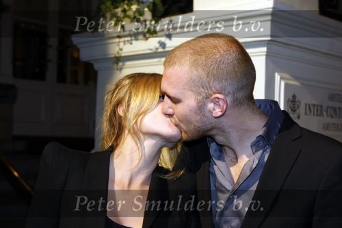 Amsterdam 29 oktober 2009
Beaumonde awards in het Amstel hotel. Lauren Verster met vriend
Peter Smulders bv