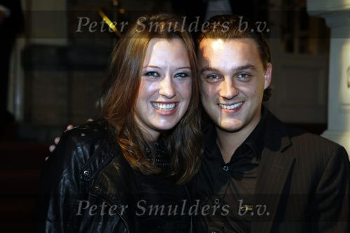 Amsterdam 29 oktober 2009
Beaumonde awards in het Amstel hotel. Lola Brood met vriend
Peter Smulders bv