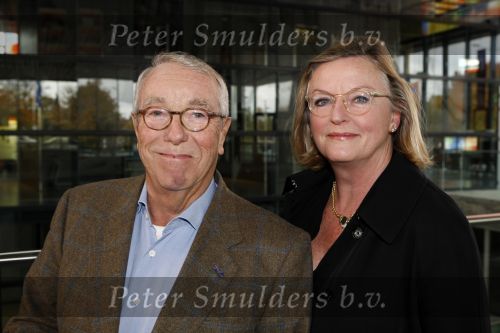 Hilversum 26 oktober 2009
Presentatie dvd en cd Ramses Shaffy bij beeld en geluid. Louis v Dijk met vrouw
Peter Smulders bv