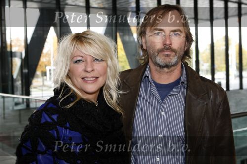 Hilversum 26 oktober 2009
Presentatie dvd en cd Ramses Shaffy bij beeld en geluid. Manuela Kemp met man
Peter Smulders bv