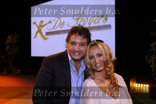 Hilversum 12 oktober 2009
Rene en Natasja Froger bij de presentatie van de nieuwe serie Frogers heppie.
Peter Smulders bv