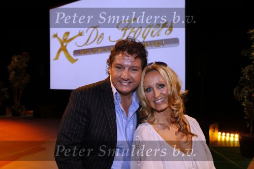 Hilversum 12 oktober 2009
Rene en Natasja Froger bij de presentatie van de nieuwe serie Frogers heppie.
Peter Smulders bv