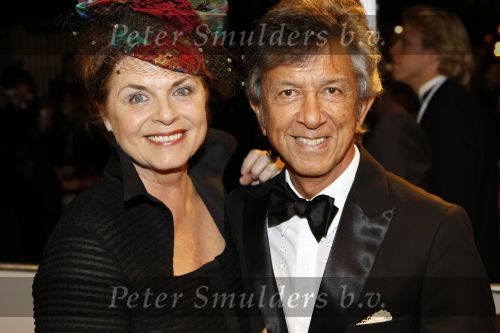 Amsterdam 23 oktober 2009
Televizierring 2009 in Carre in Amsterdam. Nelleke v d Krogt met vriend
Peter Smulders bv