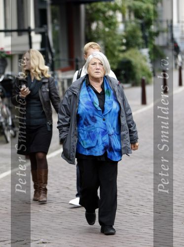 Amsterdam 6 oktober 2009
Nelly Frijda op straat in Amsterdam.