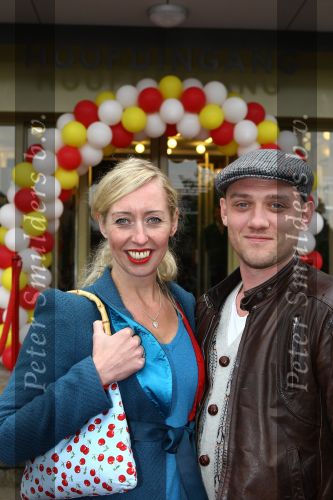 Eindhoven, 11 Oktober 2009
Premiere Pipo de Clown in stadsschouwburg
Plien v Beusekom met man
Foto Peter Smulders BV
