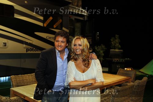 Hilversum 12 oktober 2009
Rene en Natasja Froger bij de presentatie van de nieuwe serie Frogers heppie.
Peter Smulders bv