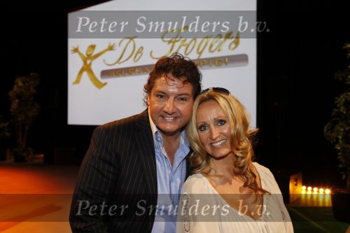 Hilversum 12 oktober 2009
Rene en Natasja Froger bij de presentatie van de nieuwe serie Frogers heppie.
Peter Smulders bv