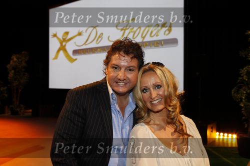 Hilversum 12 oktober 2009
Rene en Natasja Froger bij de presentatie van de nieuwe serie Frogers heppie.
Peter Smulders bv