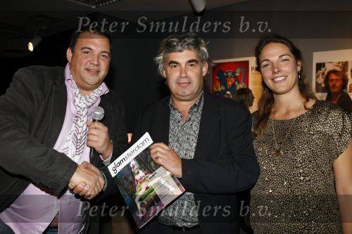 Amsterdam 12 oktober 2009
Presentatie nieuw  glossy magazine Glamsterdam. Rob Oudkerk
Peter Smulders bv