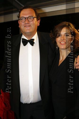 Amsterdam 24 oktober 2009
Premiere Musical over Nelson mandela in carre. Sjuul Paradijs met zijn vrouw
Peter Smulders bv
