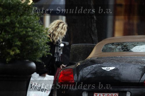 Amsterdam 5 november 2009
Tatjana Simic haar bentley cabrio.
Peter Smulders bv