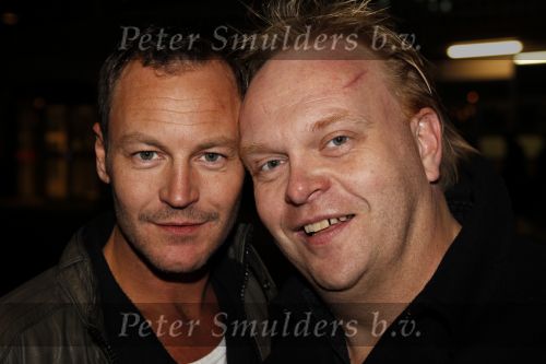 Amsterdam 31 oktober 2010
Feestje bij strand Zuid van de CLUB. Frits Huffnagel met vriend
Peter Smulders bv