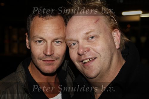 Amsterdam 31 oktober 2010
Feestje bij strand Zuid van de CLUB. Frits Huffnagel met vriend
Peter Smulders bv
