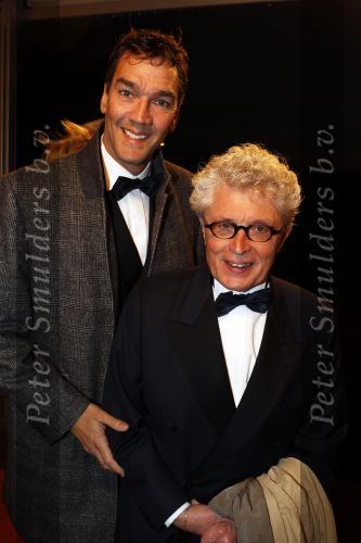 Leiden 30 oktober 2010
Premiere Soldaat van oranje op vliegbasis Valkenburg. Jacques d Ancona met partner Hans
Peter Smulders bv
