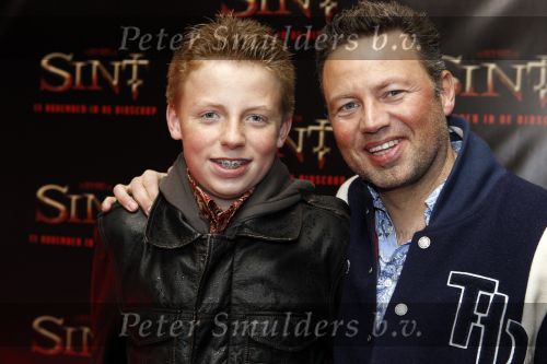Amsterdam 3 november 2010
Premiere van de film Sint in de stopera van Amsterdam. Joost Buitenweg met zoon
Peter Smulders bv