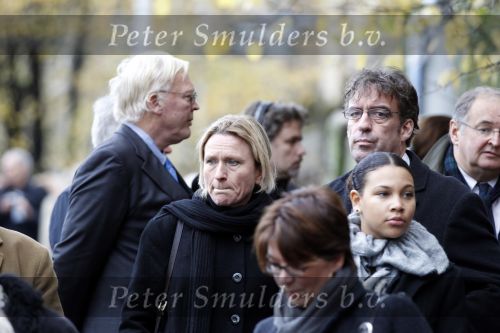 Amsterdam 6 november 2010
Herdenkingsdienst/begrafenis van Harry Mulisch in de stadsschouwburg van Amsterdam. Joost Zwagerman met vrouw
Peter Smulders bv