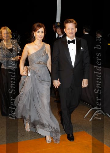 Leiden 30 oktober 2010
Premiere Soldaat van oranje op vliegbasis Valkenburg. Prins Pieter Christiaan met zijn vrouw Prinses Anita
Peter Smulders bv