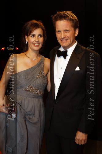 Leiden 30 oktober 2010
Premiere Soldaat van oranje op vliegbasis Valkenburg. Prins Pieter Christiaan met zijn vrouw Prinses Anita
Peter Smulders bv