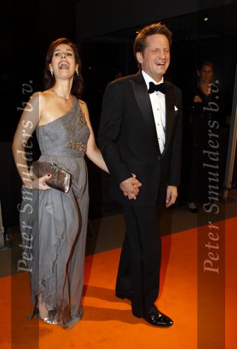 Leiden 30 oktober 2010
Premiere Soldaat van oranje op vliegbasis Valkenburg. Prins Pieter Christiaan met zijn vrouw Prinses Anita
Peter Smulders bv